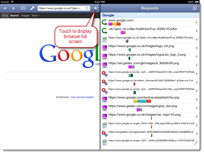 ipad notability split screen