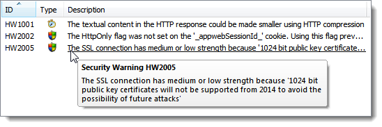 SSL Warning